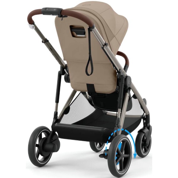 Фото - Коляска прогулочная Cybex eGazelle S TPE Almond Beige (524000547)